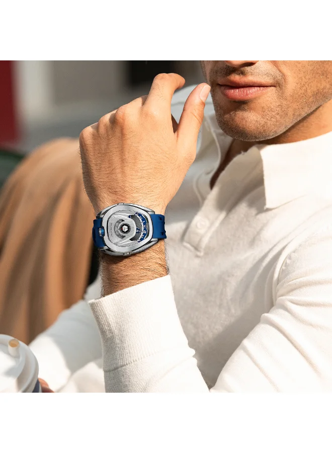 Tsar Bomba  Men's Rubber Automatic Watch TB8213A-03(1+2)SET - 44*52 mm for Men | Best Price UAE